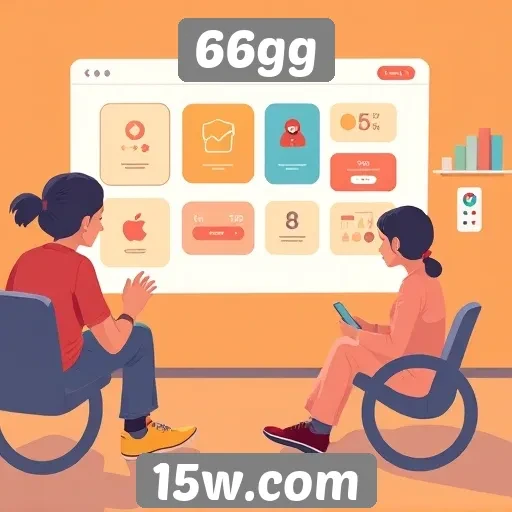Acessibilidade e interface do 66gg para novos usuários